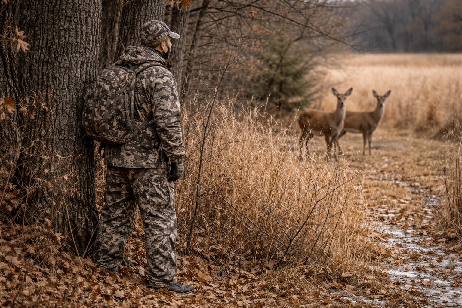 best camo pattern for Midwest hunting explained through silhouette breakup and deer vision